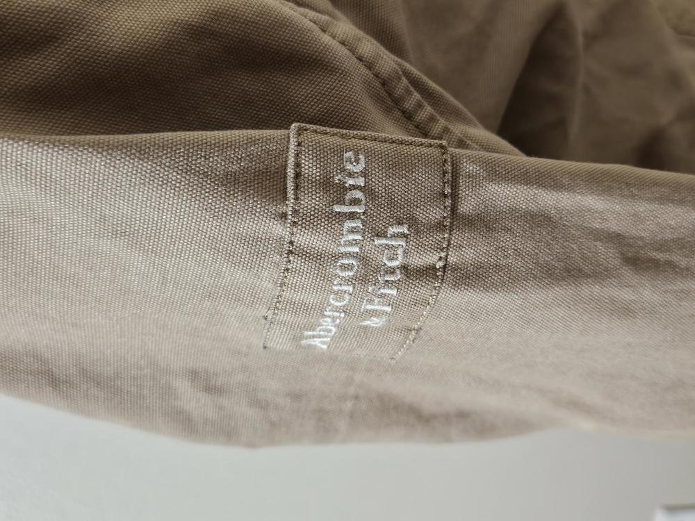 EUC Abercrombie & Fitch Khaki Size Small Jacket - Picture 4 of 7